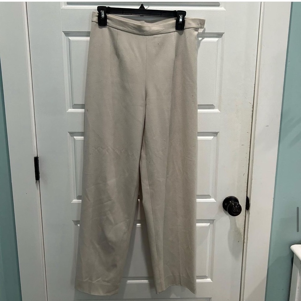 tan trousers